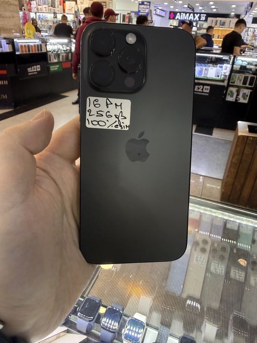 Apple iphone 16 max 256gb черный, Esim