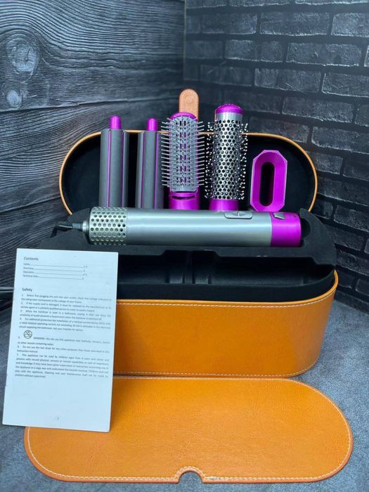 Dyson styler, Дайсон фен с 5 насадками, Фен для девушек, Подарка для д