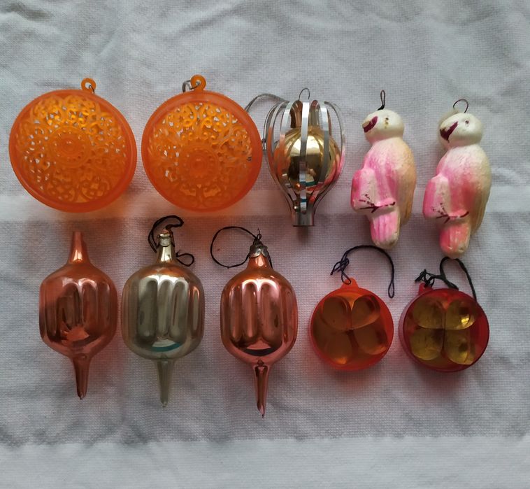 Ёлочные игрушки времён ссср