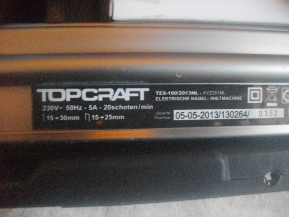 Немски Ел. Такер 3в1 WAGNER Такер-Чук-Длето / Мини Шлифовалка WORKZONE