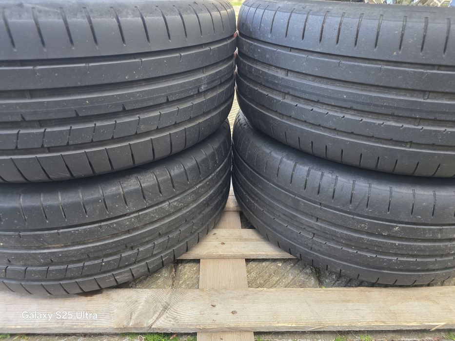 Лети джанти 17ки 5х108 Rial + летни гуми 225/45/17 Dunlop