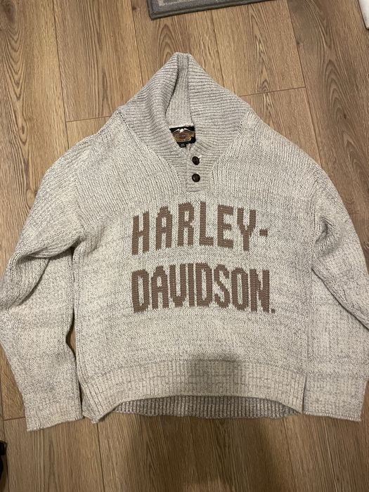 cardigan lana harley davidson XL