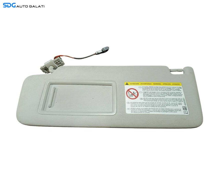 Parasolar Dreapta Volkswagen Golf 7 2013 - 2020 Cod 5C5010739P [LR6077]
