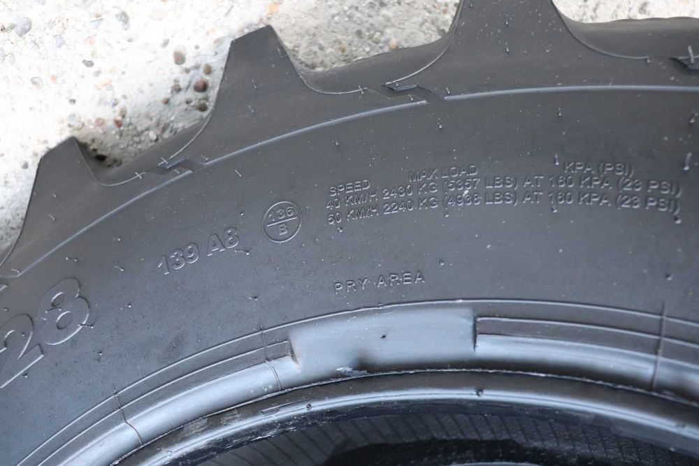 OZKA 420/85R28 cauciucuri noi 16.9R28 anvelope tractor 139A8/136B