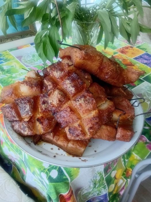 Продам домашнее копчёное сало