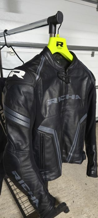 Geaca piele moto - Richa Assen - marime 50/M - aproape noua