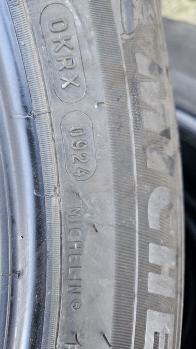 4бр гуми 215 55 17 дот 24 мишелин michelin