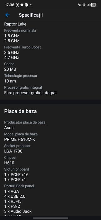 Pc nou sigilat, 2 ani garantie
