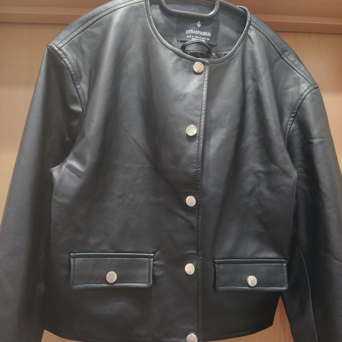 Дамско яке еко кожа