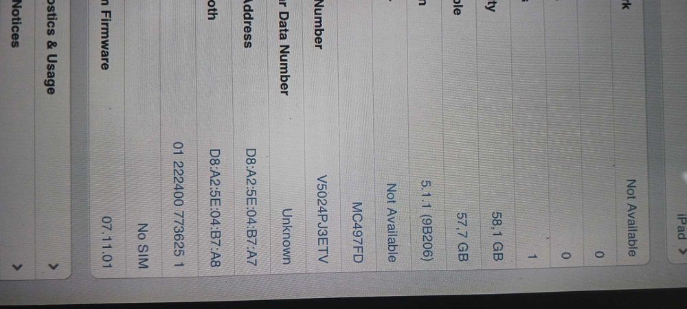 apple ipad 64gb /оригинален без icloud/