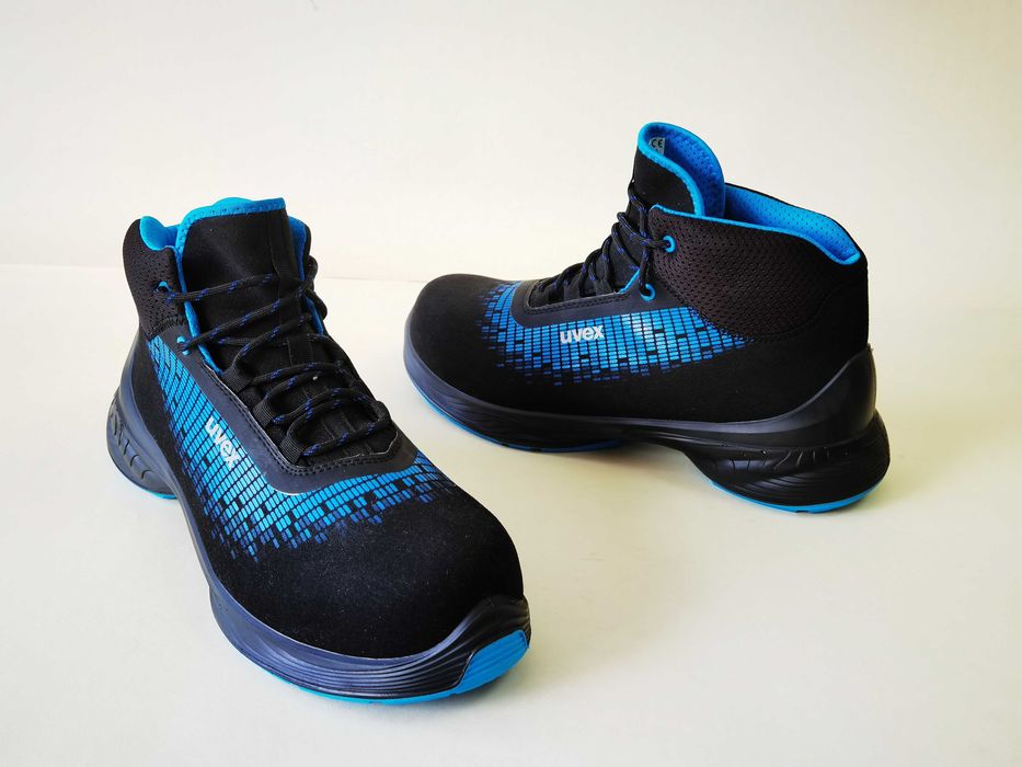 Bocanci lucru UVEX  44 45  Ghete Protectie bombeu metalic Elten Ca NOI