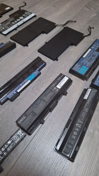 Lot Baterii Laptop pentru reciclat