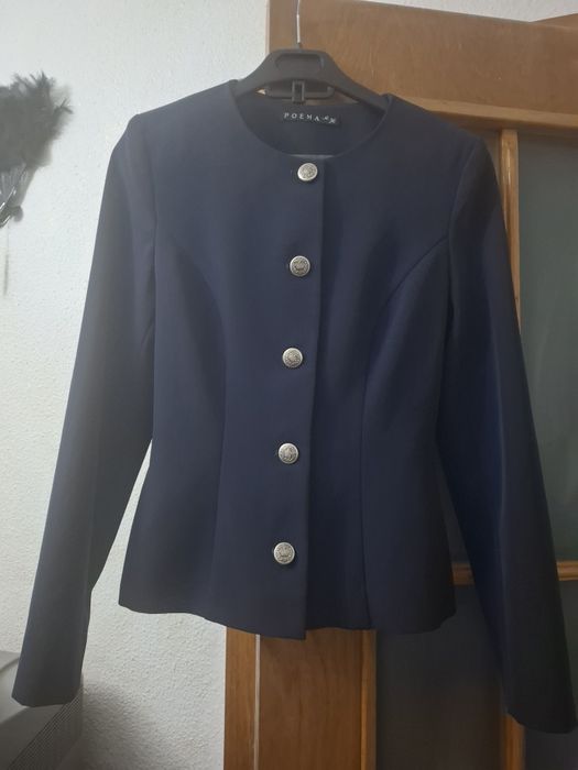 Sacou Poema bleumarine