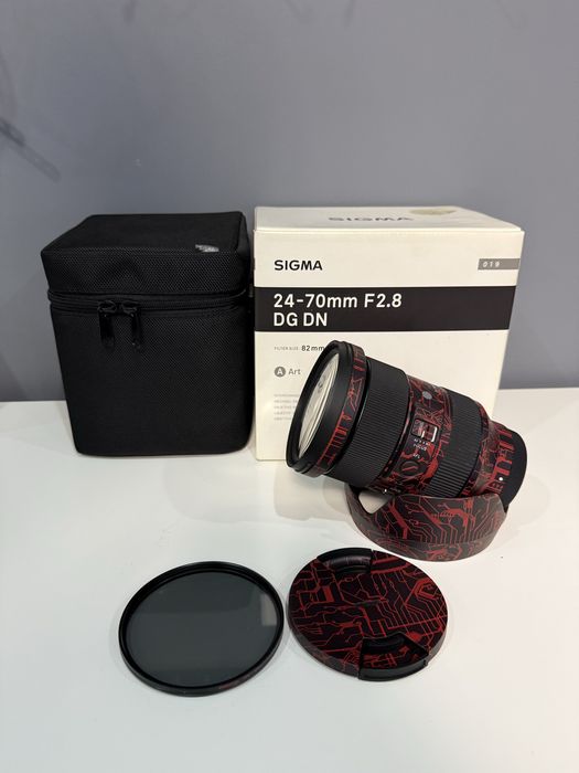 Obiectiv sigma art  24-70 f2.8 Montura Sony