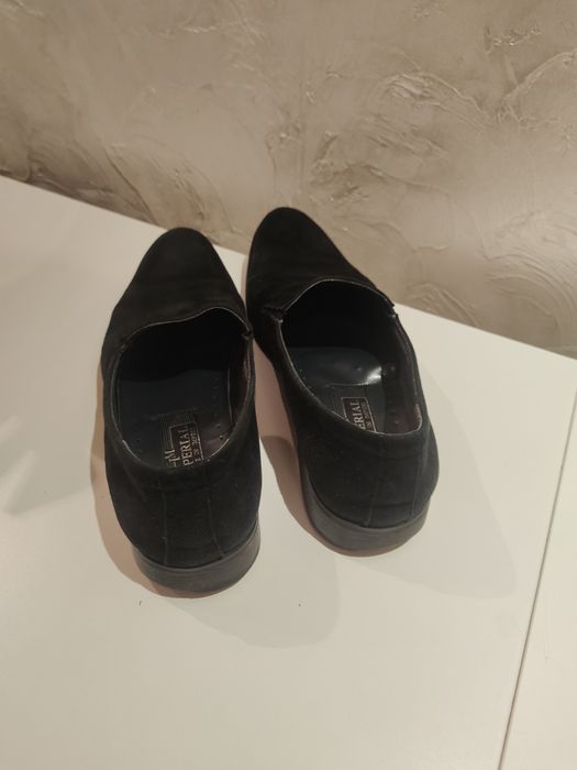 Замшевые туфли 41-42 размер