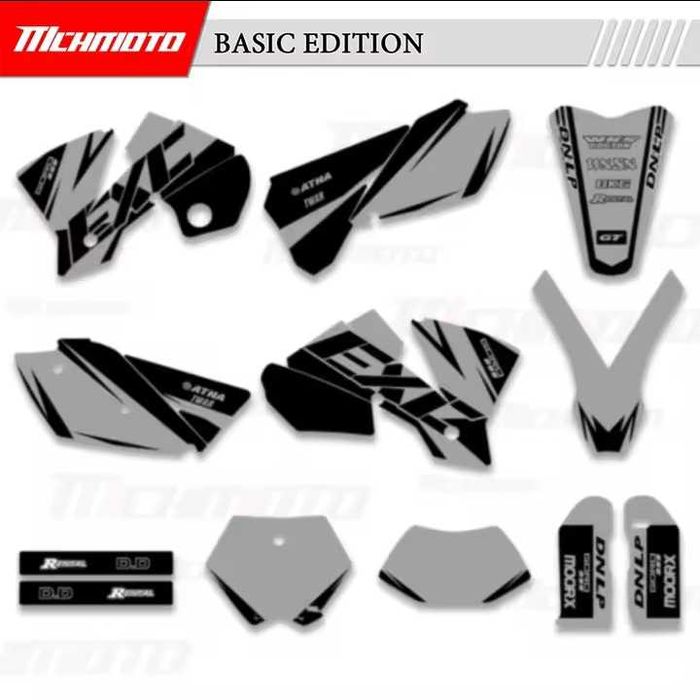 Set stickere pentru orice model de atv/motocross