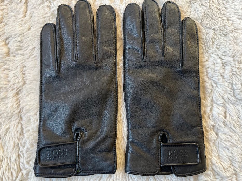 Мъжки кожени ръкавици Boss