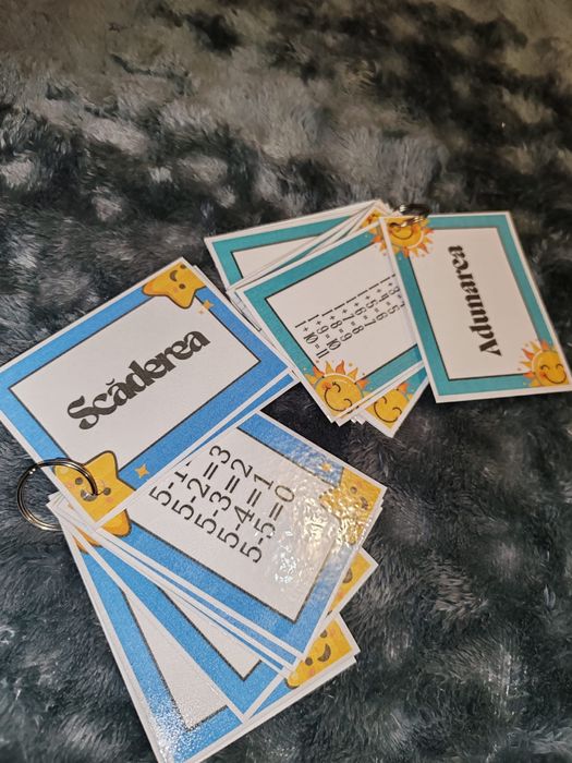 Flashcarduri matematică