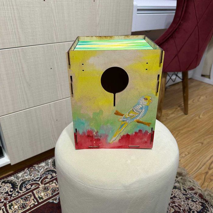 домик для попугаев