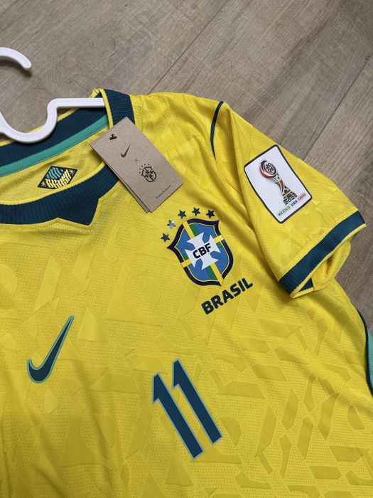 Tricoud e fotbal Nationala Braziliei Raphinha 11 nike nou marime M