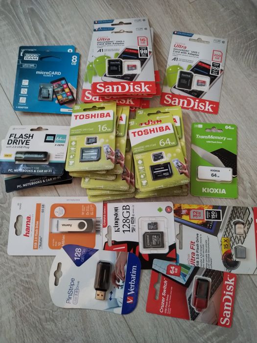 Carduri memorie, usb