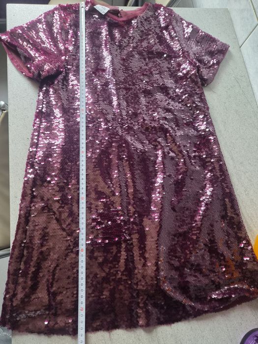Rochie Zara paiete 140 cm 10 ani