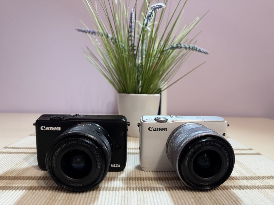 Canon EOS M10+ Obiectiv kit 15-45mm