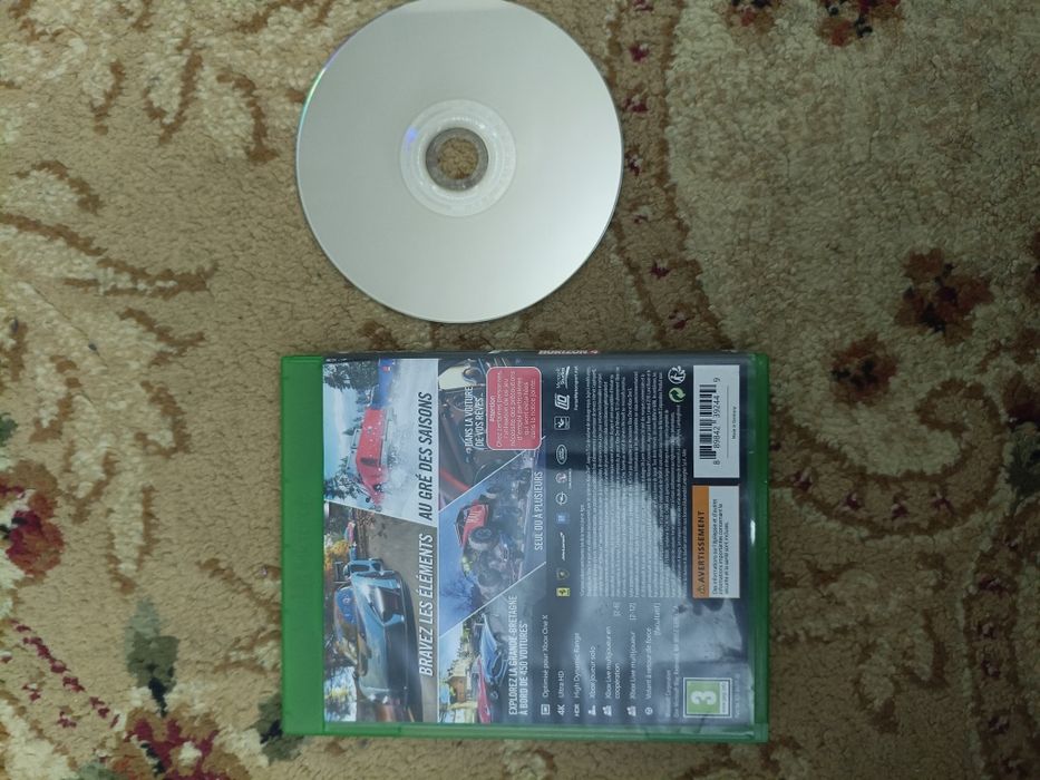 Продам игровой диск Forza horizon 4