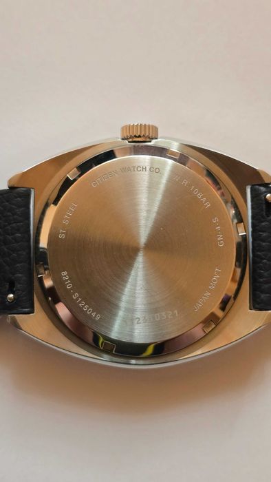 Vand ceas Citizen automatic 100 m wr NJ0100-46L stare ff buna albastru