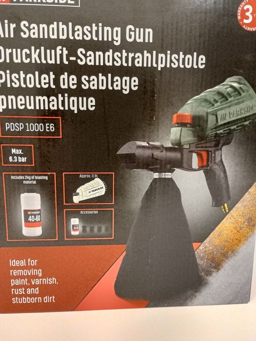 Pistol De Sablat pe Aer PDSP 1000 E6 Parkside 140 lei