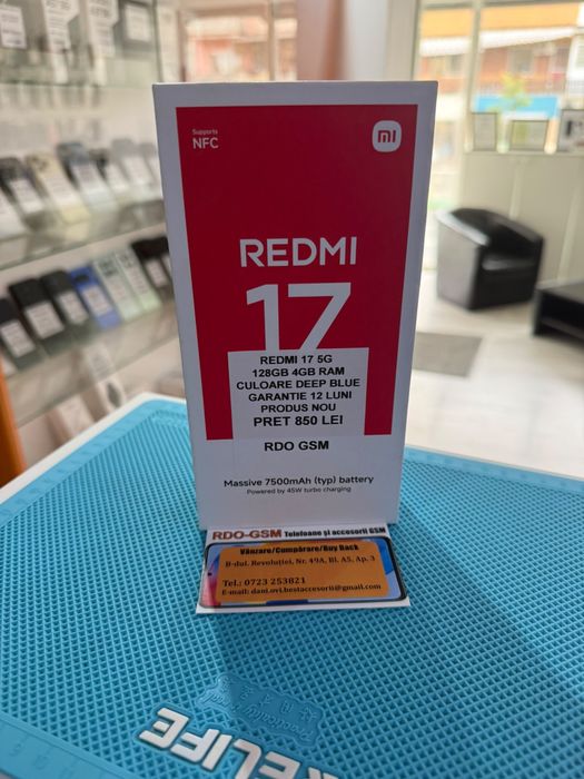 Redmi 17 5G 128gb Nou/Dual Sim/Garantie
