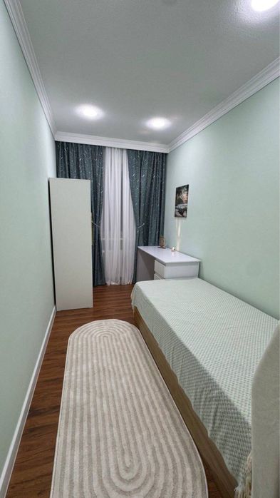 3/4/9  Карасу -1 . Новый евроремонт . Мебель,техника. Ипотека. 75 кв.м