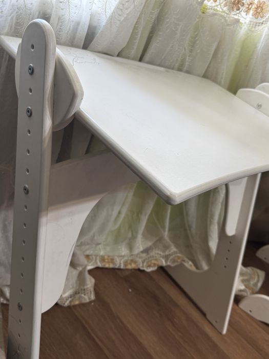 Стол детский конёк горбунёк белый дерево