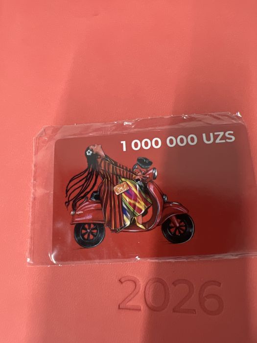 Продам подарлчную карту Bloom за 970 000 сум, совершенно новая