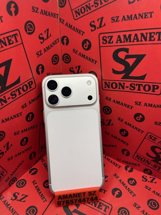 Iphone 17 Pro Max 46 cicluri / 256Gb uzura rama Amanet SZ Non Stop