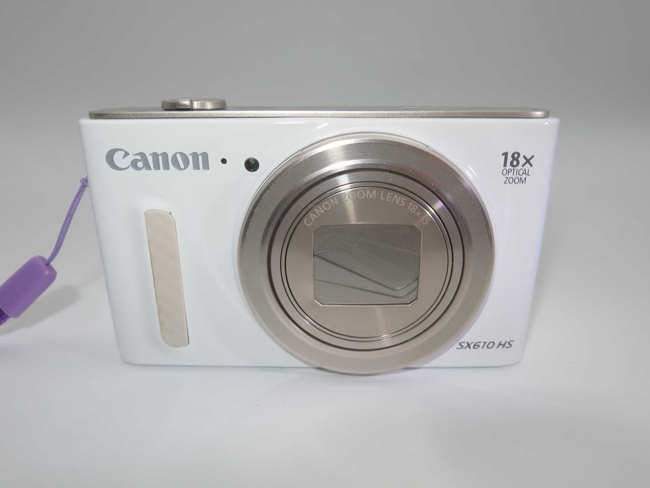 Canon SX610 ултра компактен цифров фотоапарат, дигитална камера, FULL-HD, 18x оптичен зум, отлично състояние, работи перфектно