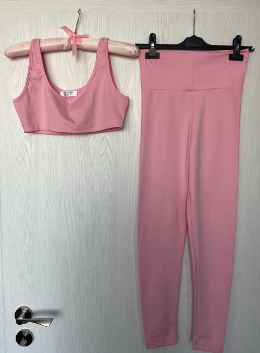 Панталон с широк крачол/спортен комплект/ALESSA/LBD/