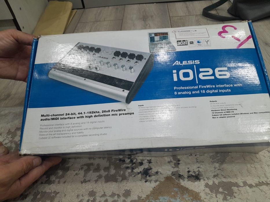 Alesis iO|26 FireWire audio interface
