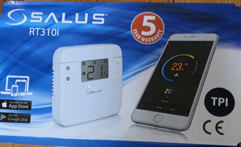 SALUS RT310i – безжичен Wi-Fi термостат