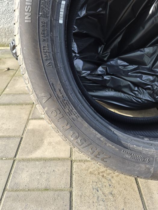 Vand anvelope Continental vara 235 50r19 utilizate 1000 km