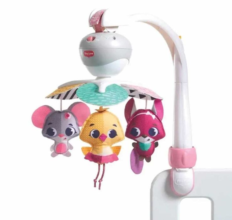 Музикална въртележка Tiny love, за кошара, количка, столче за кола.