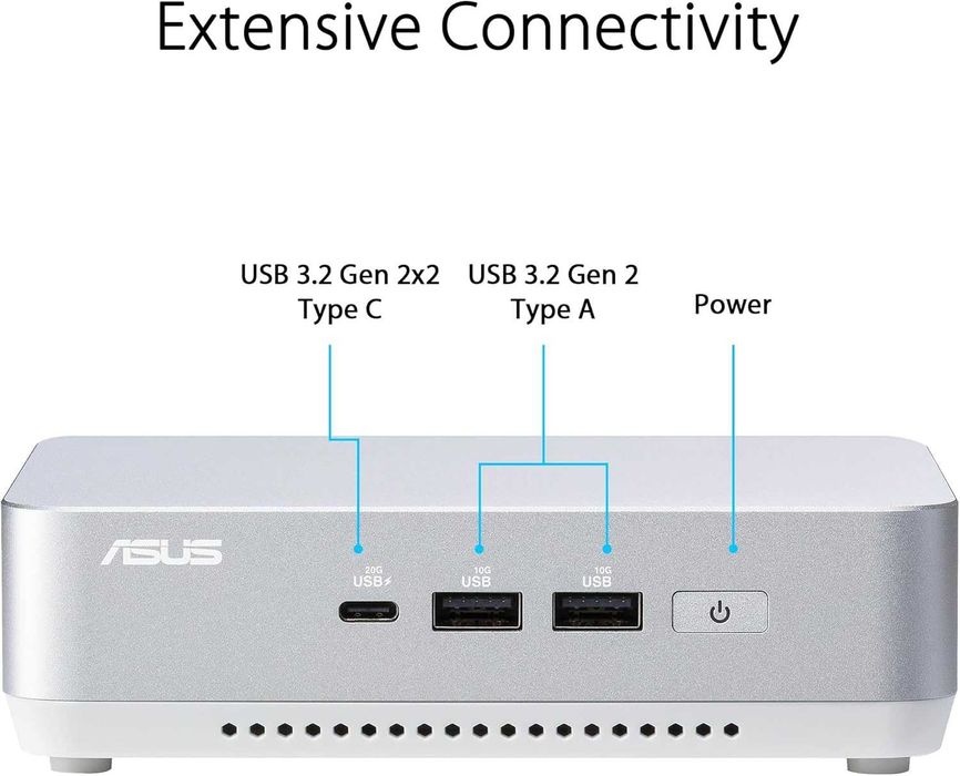Mini PC Мини Пк ASUS NUC 14 Pro+ Core Ultra 9 185H 32GB DDR5 1TB SSD