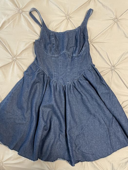 Дънкова рокля С размер