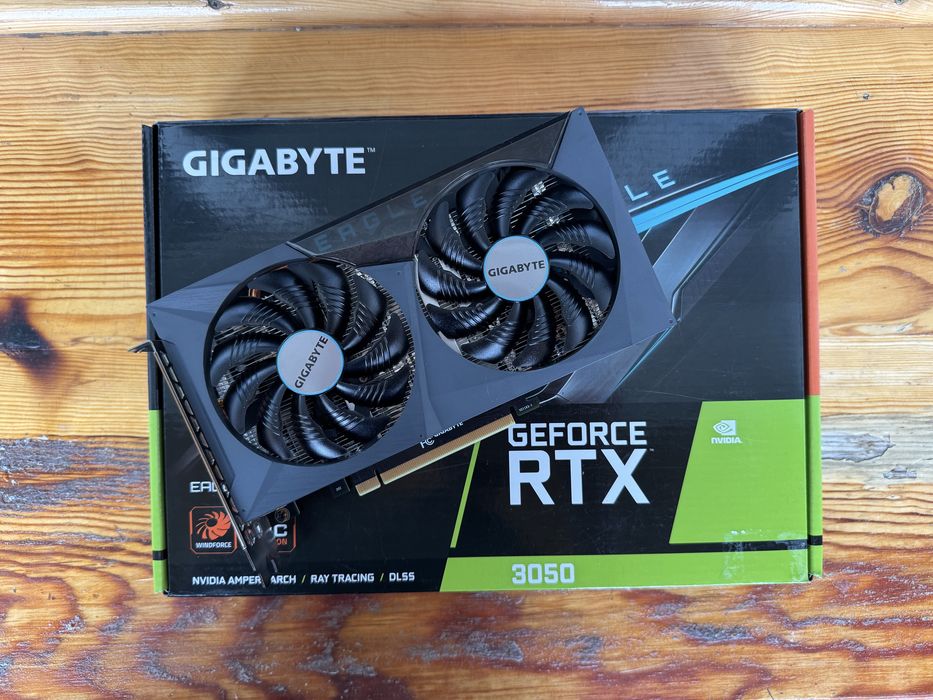 Видеокарта RTX 3050 gigabyte EAGLE OC