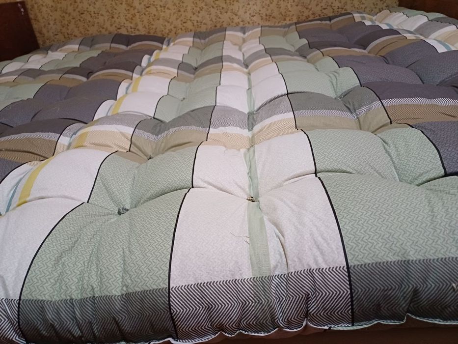 односпальный ватный матрас 80х190 бир кишилик пахтали матрас 80х190