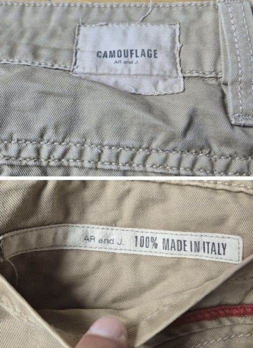 Pantaloni lux Camouflage AR and J. "100% Made in Italy" - 48