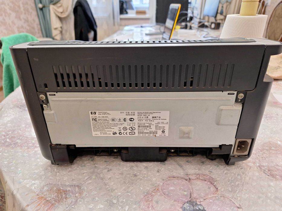 Принтер  Hp laser jet P1006 Монохромный лазерный 1 в 1 ом