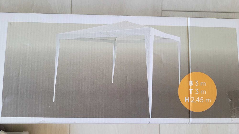 Pavilion Gazebo + 2 pereti laterali, marca Country Side, noi, sigilati