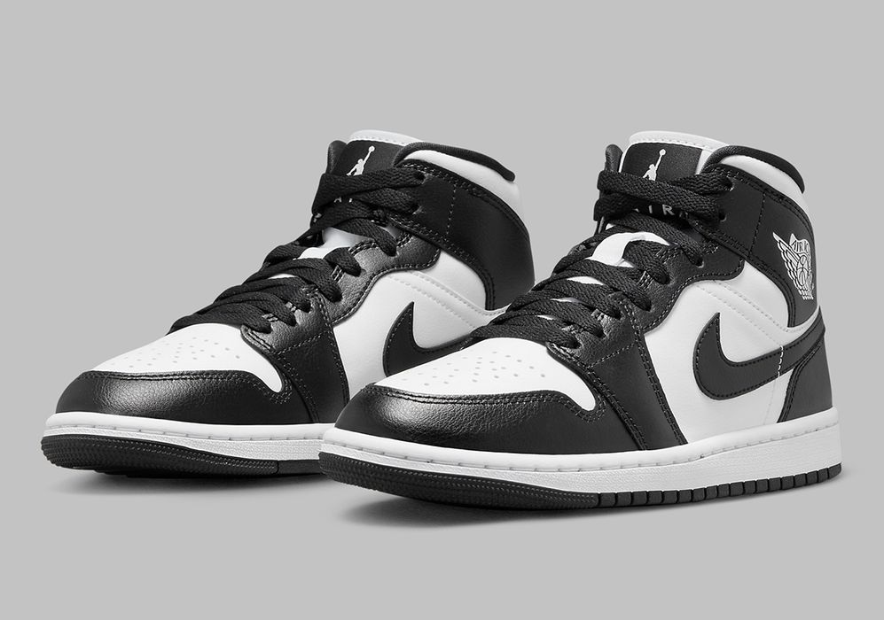 Jordan 1 mid "panda" 44 originali