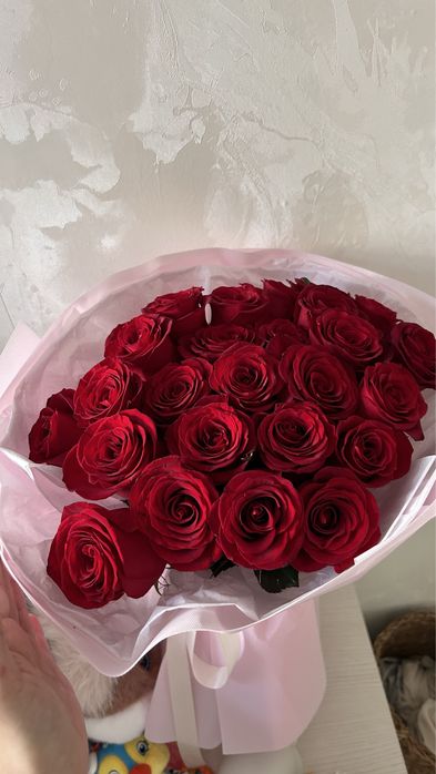 Букет из красных роз